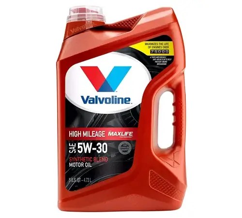Valvoline 782256 with MaxLife Technology SAE 5W 30 Synthetic Blend Motor Oil