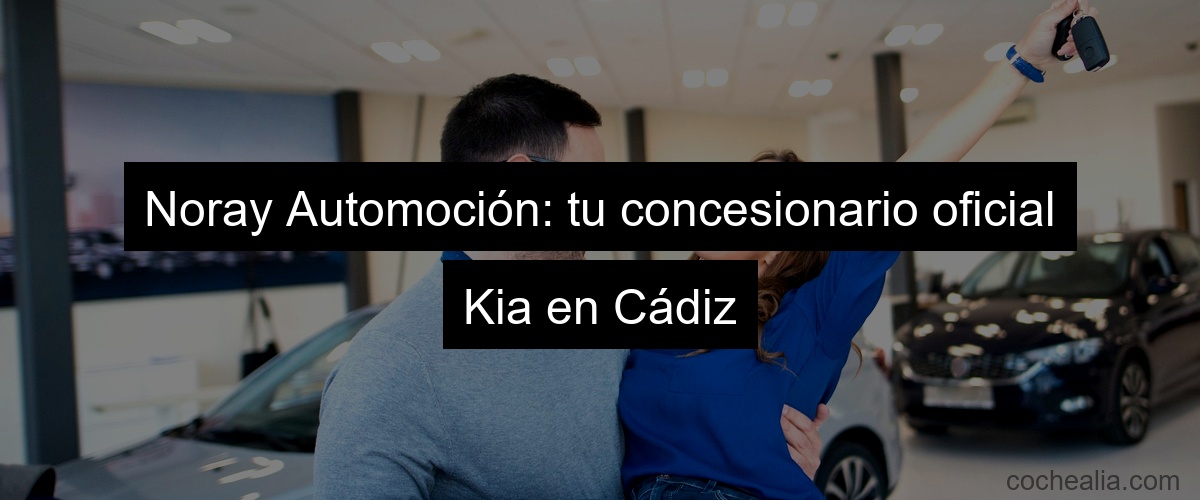 Noray Automoción: tu concesionario oficial Kia en Cádiz
