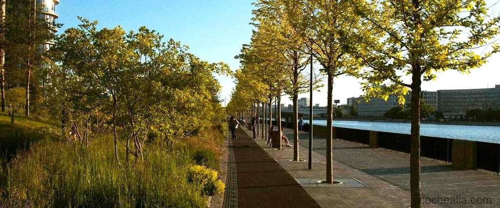 Nuevas áreas de estacionamiento en el parque Juan Carlos I